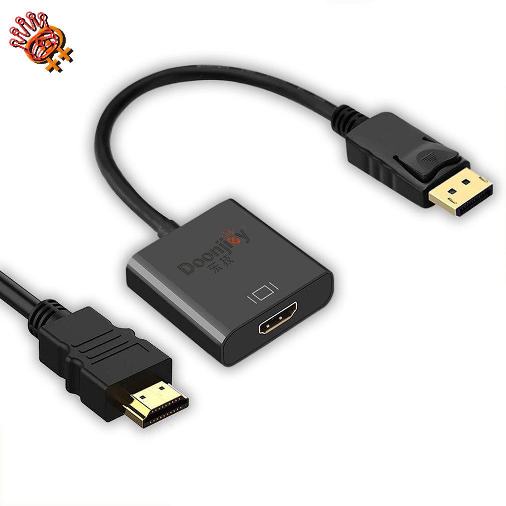 ✌ Display Port DP Male to HDMI-compatible Female Adapter Converter Cable Dell HP for Asus for Lenovo Gold-plated Connectors