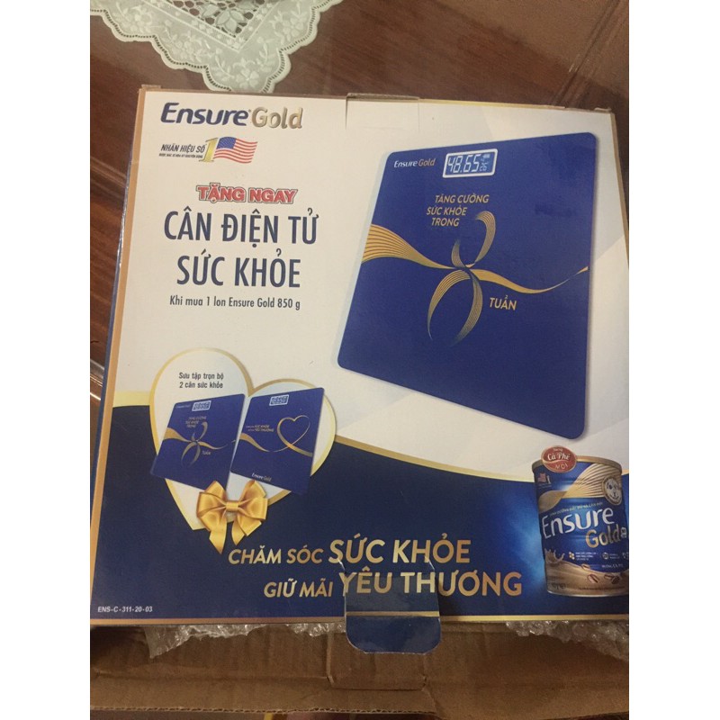 Cân điện tử sức khoẻ Ensure gold tối đa 180kg