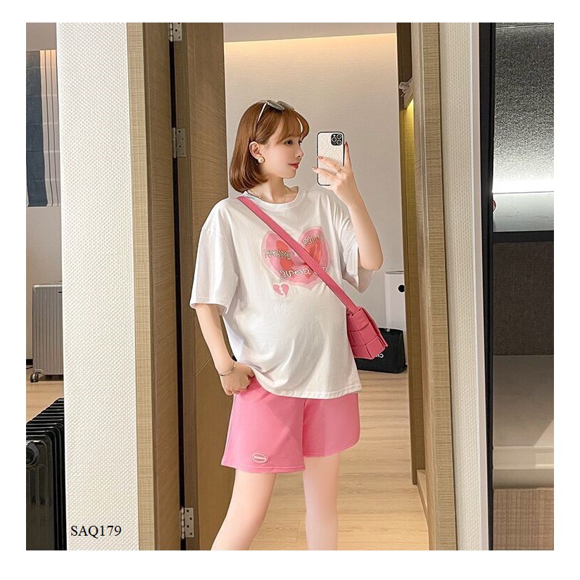Set Áo Quần Bầu Bộ Bầu Xinh SAQ179