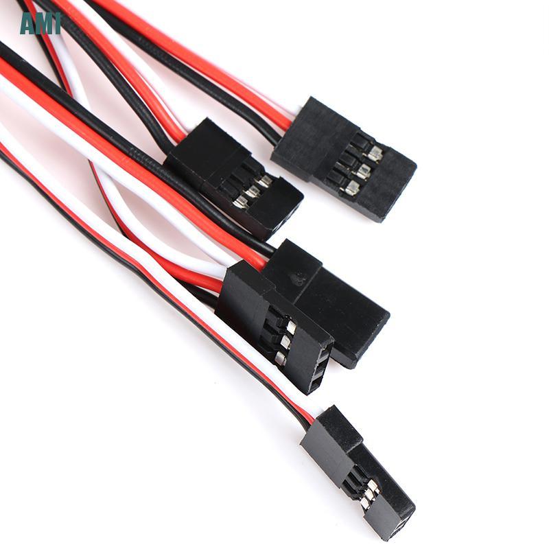 Bộ 10 Dây Cáp Mở Rộng Servo 30cm Cho Rc Futaba Jr Male To Female Tr