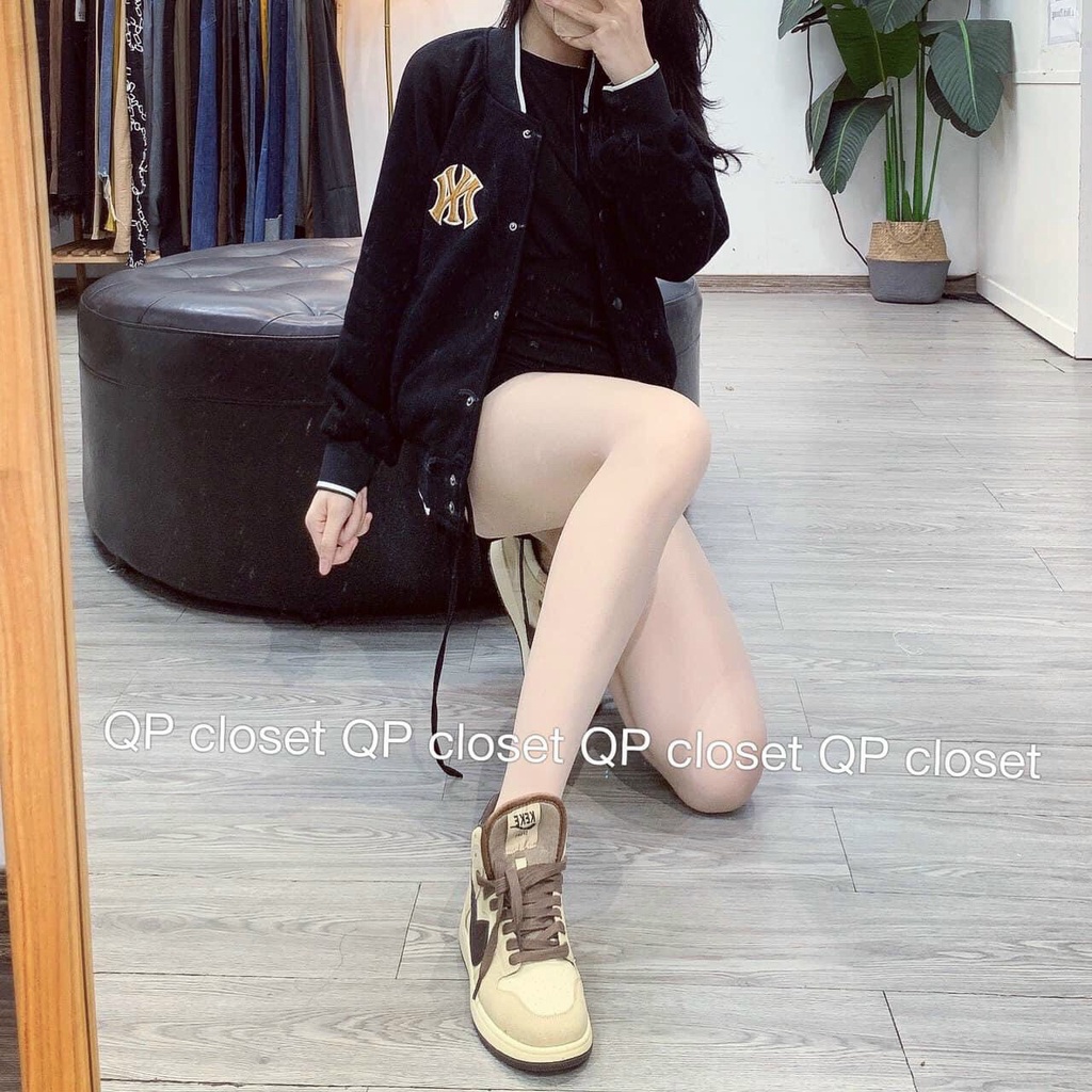 Áo khoác bomber unisex,  Áo bomber bóng chày NY thêu chất nỉ dày dặn, mặc đi học, đi chơi | BigBuy360 - bigbuy360.vn