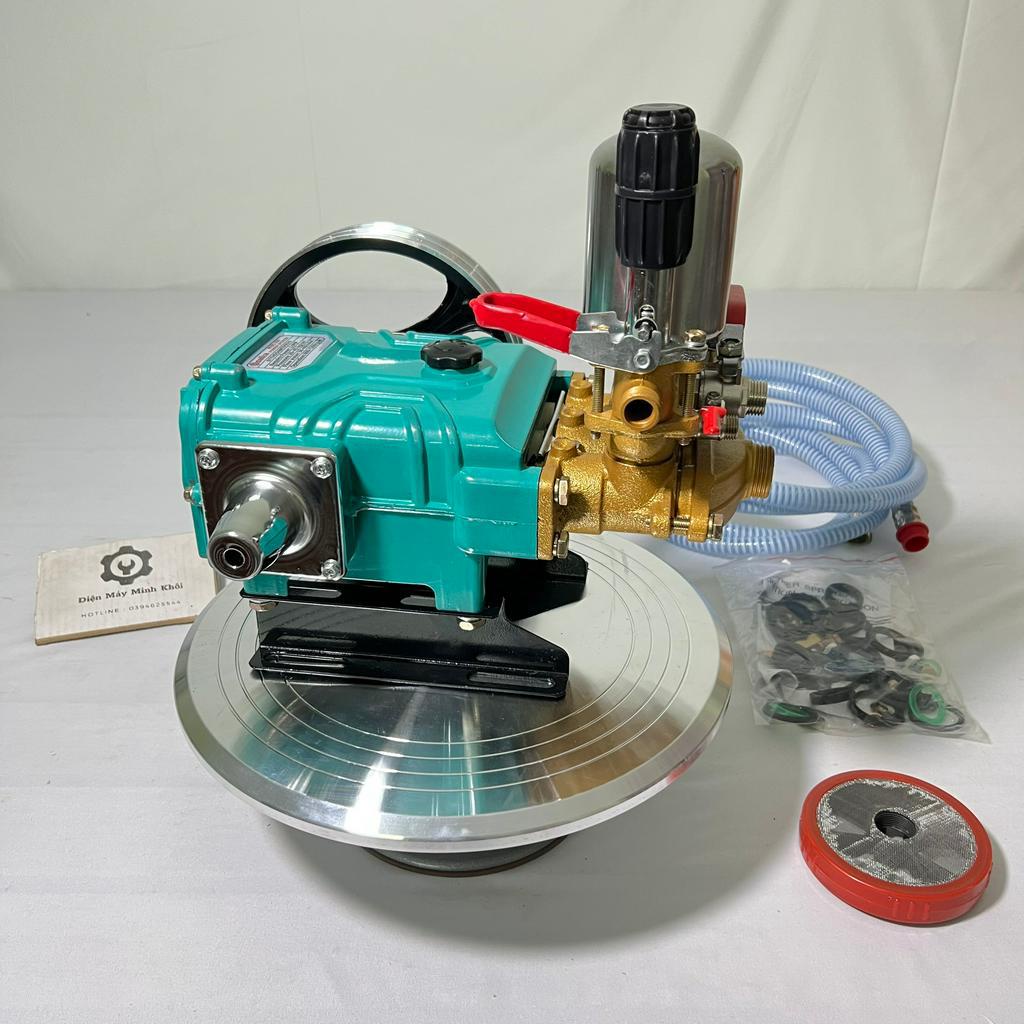 [Ty Sứ ] Đầu bơm máy rửa xe Piston sứ áp lực cao 2.9HP SAIKA| Đầu máy cao áp dây đai| Đầu nén, xịt phun thuốc sâu