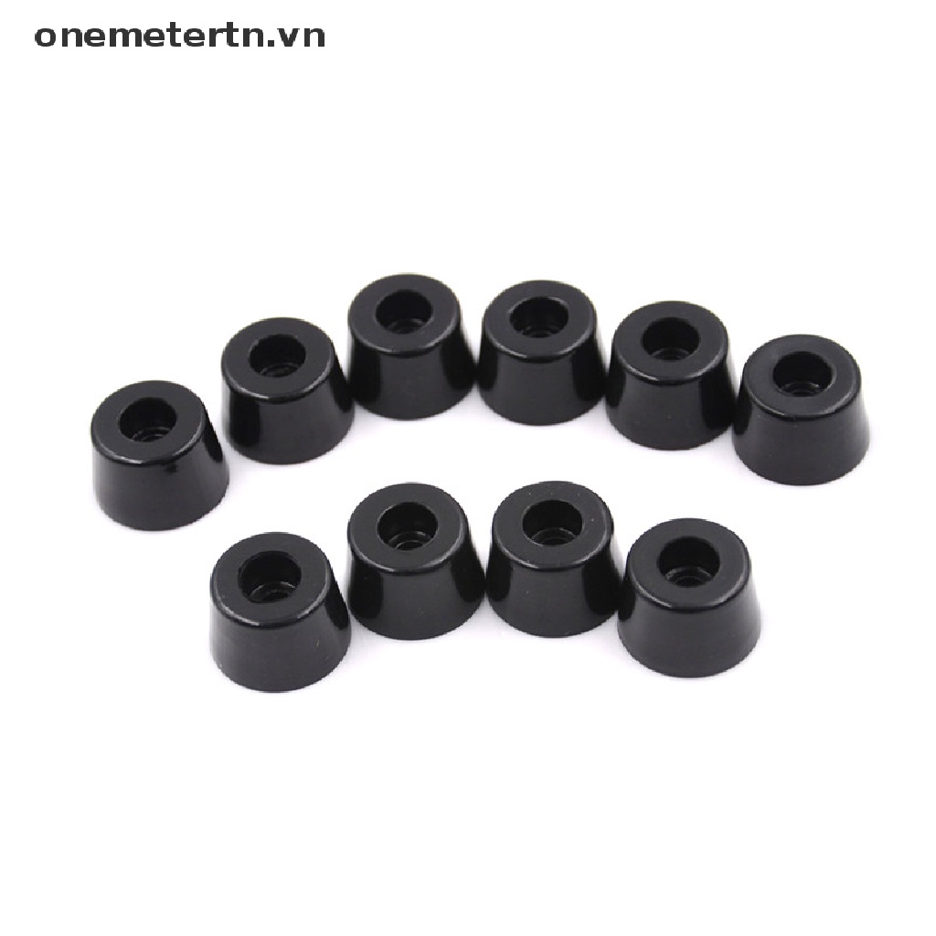 Set 10 Miếng Đệm Cao Su Màu Đen 21mm X 15mm Cho Cản Trước