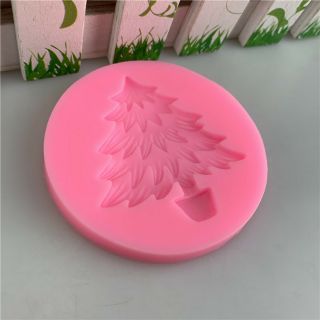 Khuôn silicon 4D Cây thông cỡ nhỏ
