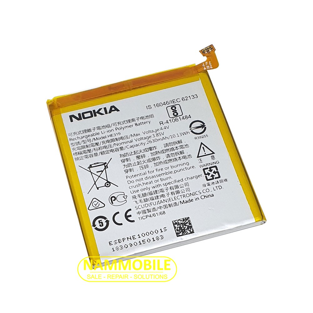 Pin Nokia 3 TA-1032 HE319 2630mAh Zin chính hãng