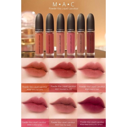 [ Note tên FB] Son M.A.C