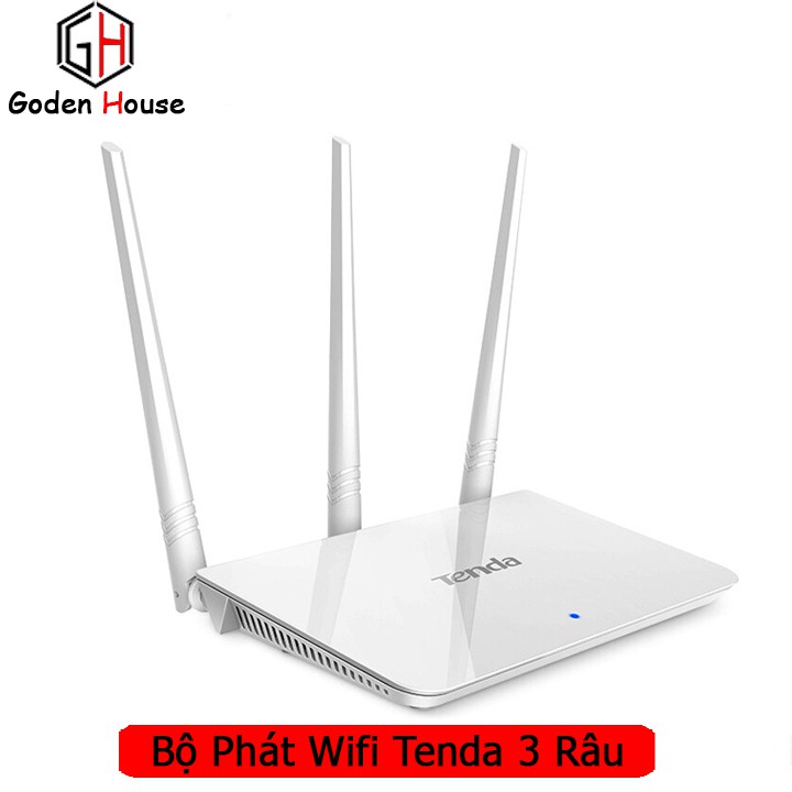 Bộ phát wifi Tenda F3 3 râu cao cấp, bộ phát wifi chuẩn tốc 300M - Bảo hành 3 tháng | WebRaoVat - webraovat.net.vn