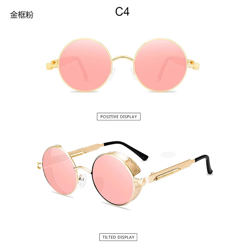 Kính Mát Tròn Phân Cực Phong Cách Cổ Điển Dành Cho Cả Nam Và Nữ