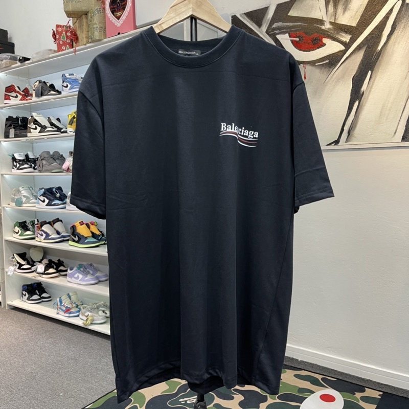 Áo Thun Balencuaga cọc tay cotton hàng loại đẹp