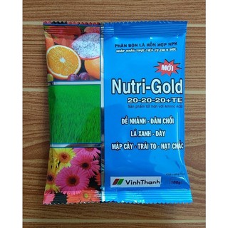 NUTRIGOLD 20-20-20+TE PHÂN BÓN LÁ NHẬP KHẨU ĐỨC