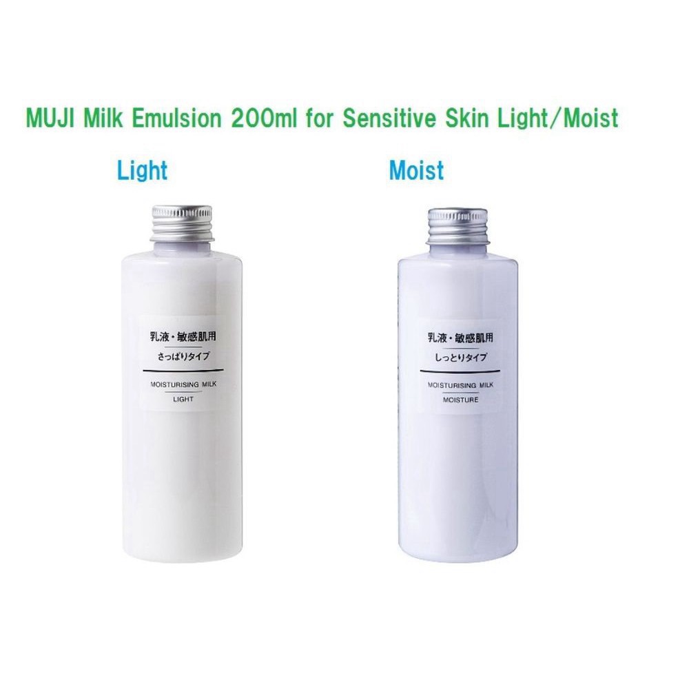 tuan1029 tuan91 Sữa dưỡng Muji Moisturizing Milk Moitsure 200ml tuan91 tuan1029