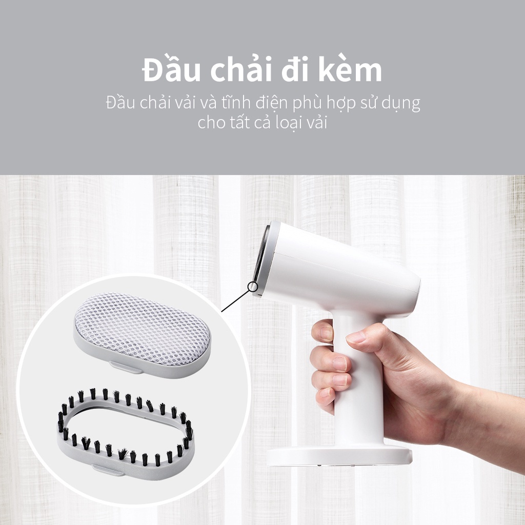 Bàn là bàn ủi hơi nước LocknLock ENI223WHT ENI223 - Hàng Chính Hãng , làm nóng nhanh trong 30s , mặt là phủ sứ - K-MALL