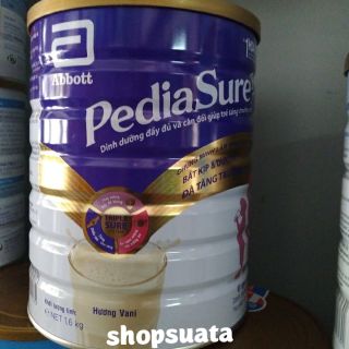 Sữa bột Abbott Pediasure 1.6kg tặng kèm 4 gói bột