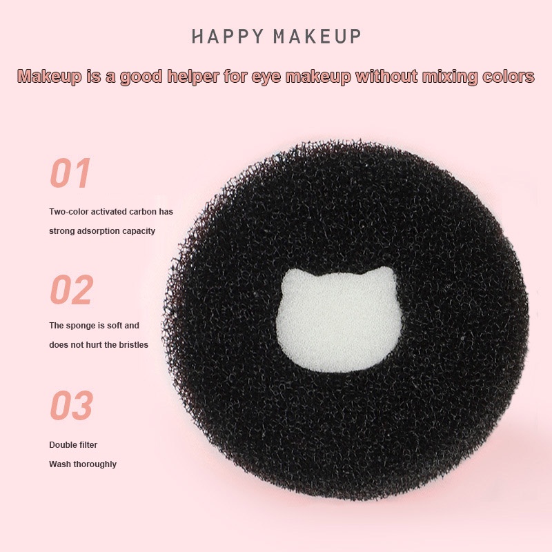 Hộp vệ sinh cọ trang điểm HAPPY MAKEUP
