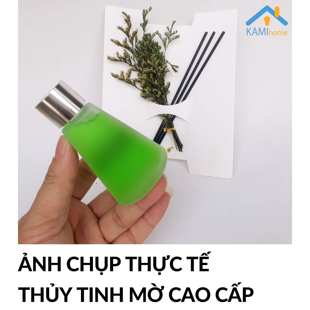 Lọ hoa khô bất tử và khuếch tán tinh dầu thơm phòng mã 25009