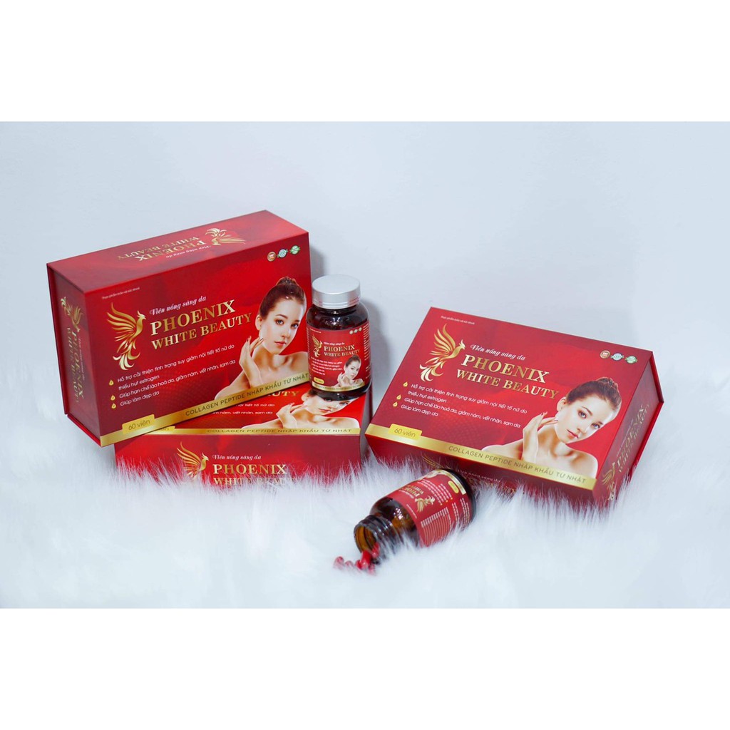 Viên Uống Giúp Sáng Da Trắng Da Làm Mờ Hết Nám Phoenix Beauty | BigBuy360 - bigbuy360.vn