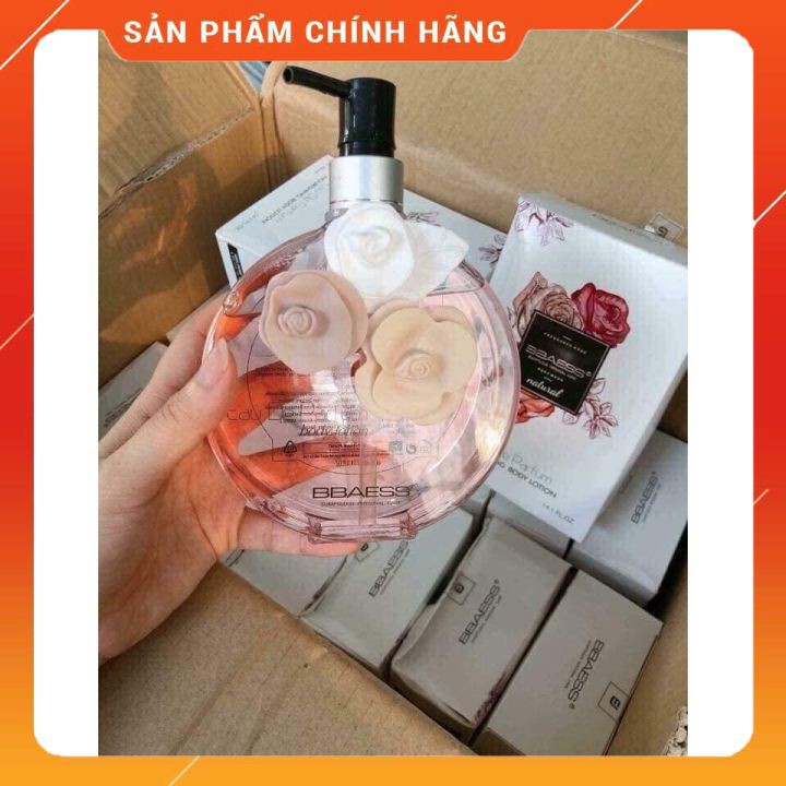 Sữa Tắm Ba Bông Hoa Cao Cấp BBAESS 400ml Hương Nước Hoa [FREESHIP]