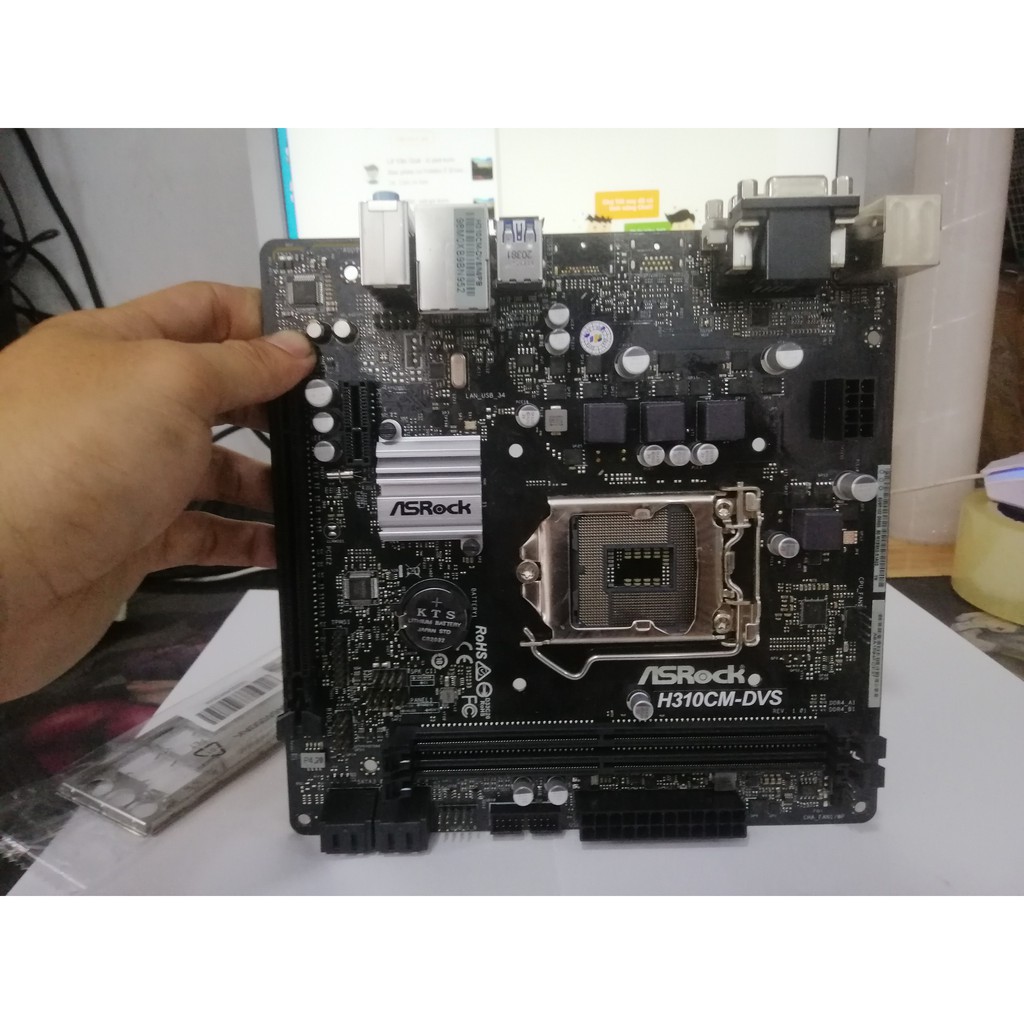 Main ASRock H310CM-DVS socket 1151 - Hàng mới 99% Giá rẻ