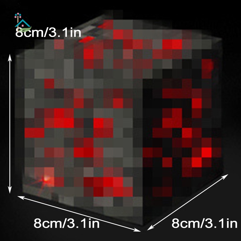Đèn ngủ bóng LED hình viên đá Minecraft sáng tạo