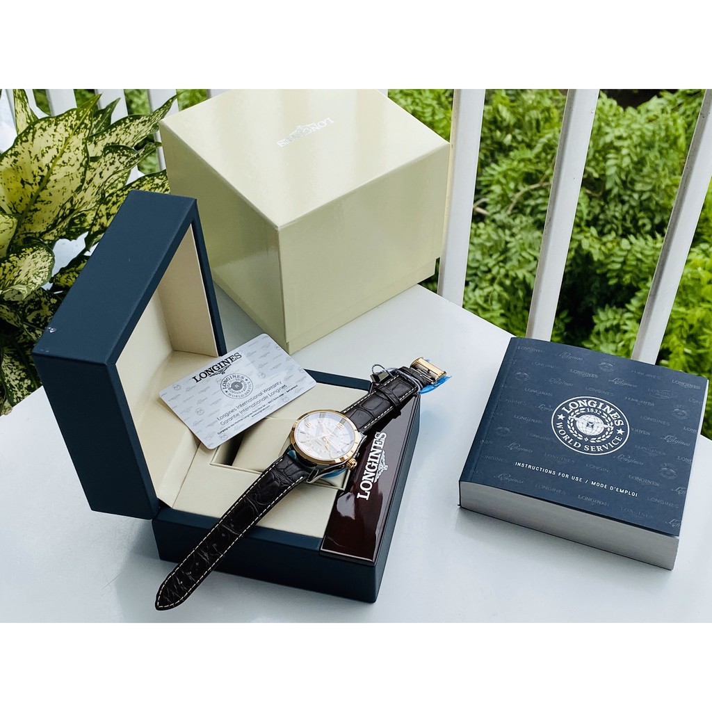 Đồng hồ nam chính hãng Longines Conquest Classic GMT L2.799.5.76.3 - Máy Cơ - Kính sapphire chống phản quang