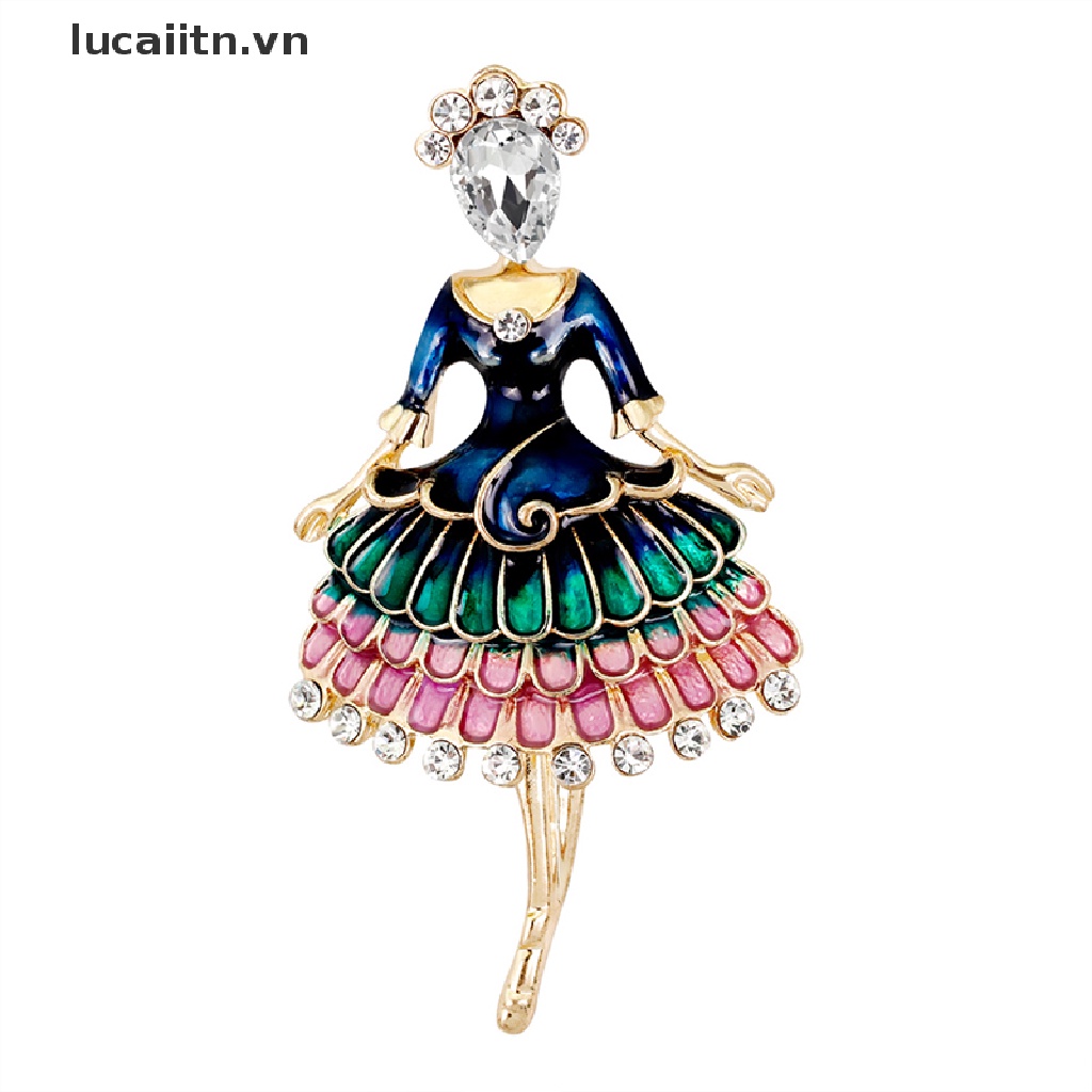Trâm Cài Áo Hình Vũ Công Ballet Xinh Xắn