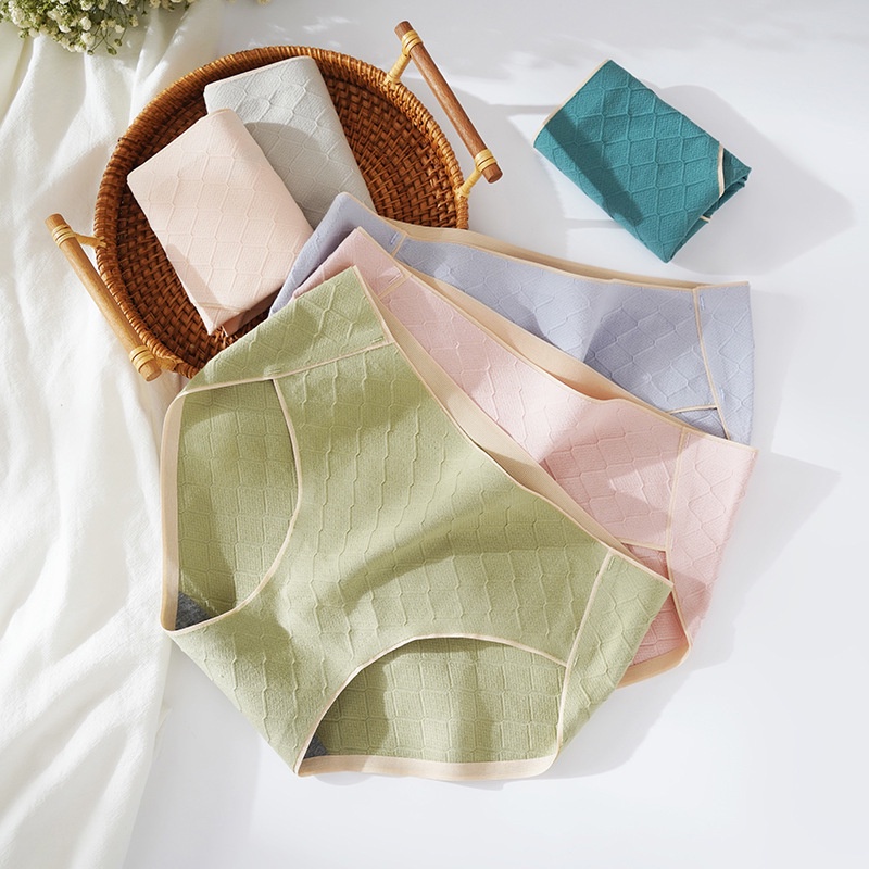 Quần Lót Cotton Giấu Đường May Siêu Quyến Rũ Cho Nữ 40Kg-70KG