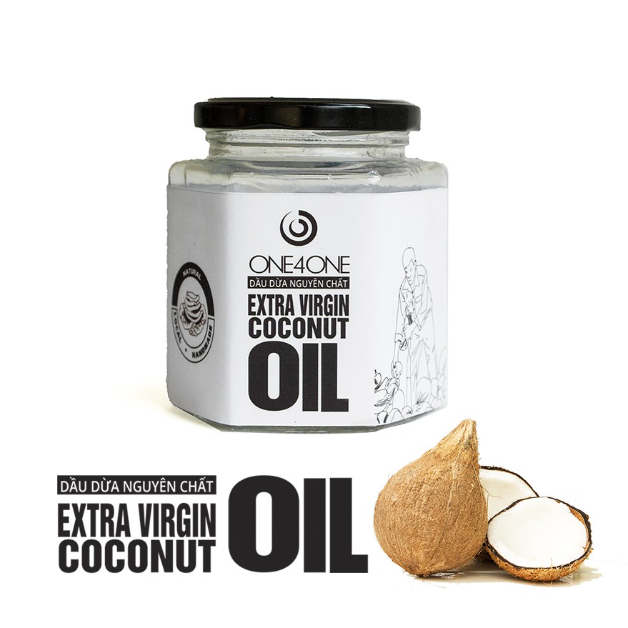 Dầu Dừa Nguyên Chất 100% One4One - Extra Virgin Coconut Oil