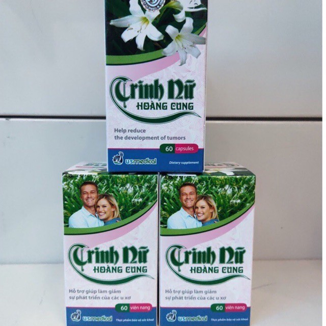 Viên Uống Hỗ Trợ Điều Trị U Xơ Trinh Nữ Hoàng Cung (Hộp 60 Viên)
