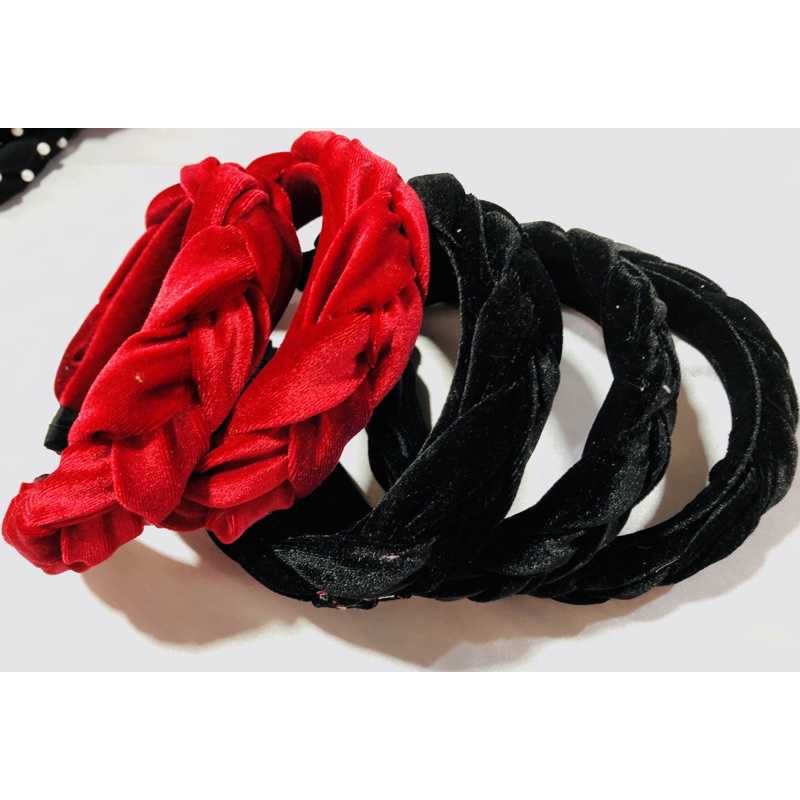 Bờm nhung tết bản to cho mẹ và bé có sỉ