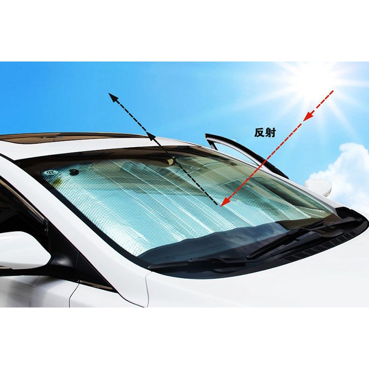 Tấm chắn nắng kính lái trong xe ô tô - chống nóng xe hơi - size tuỳ chọn - phù hợp với mọi xe