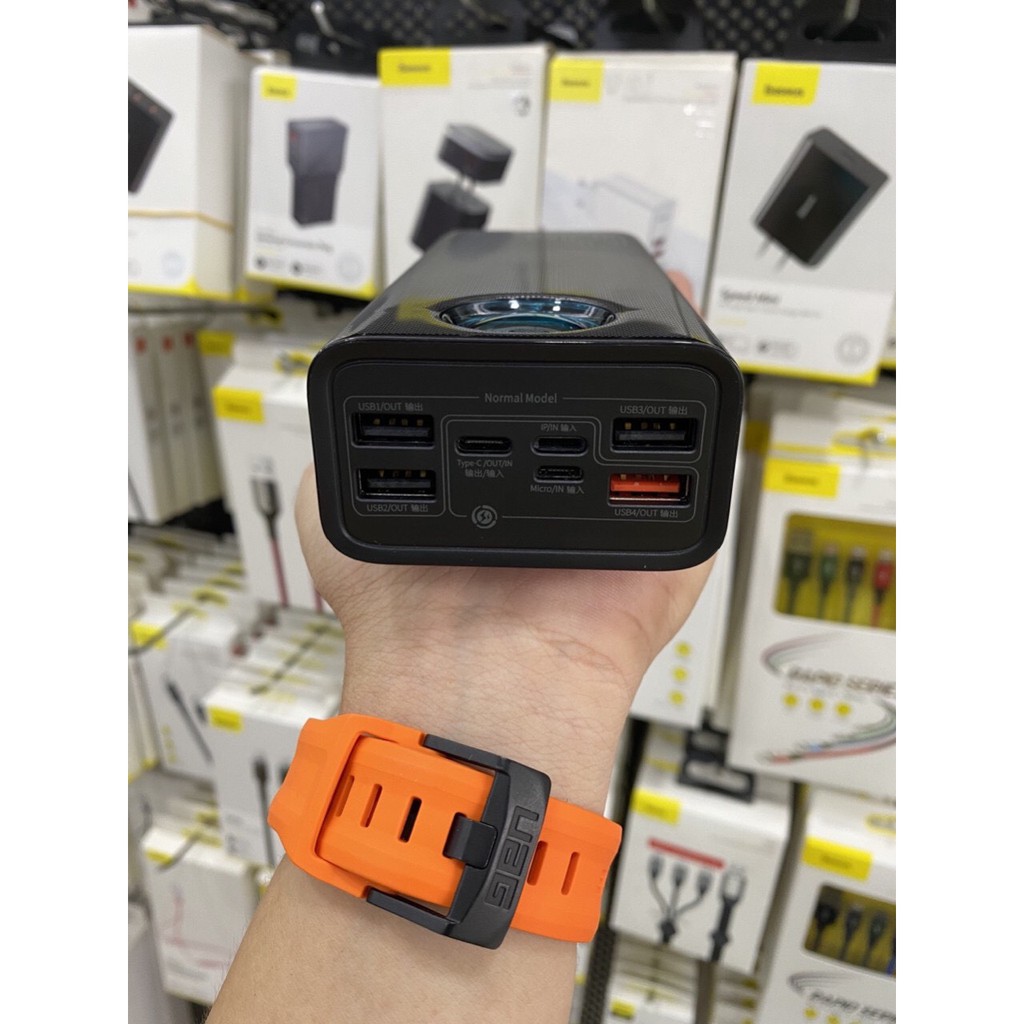 Pin Dự Phòng Baseus 30000mAh Sạc Nhanh PD/Type-C 3.0 Công Suất Max 65W/Hoco J110A 60000mah 65W sạc cho Laptop