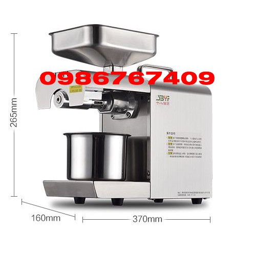 Máy ép dầu lạc gia đình 3-6kg/h GD08 công nghệ Đức