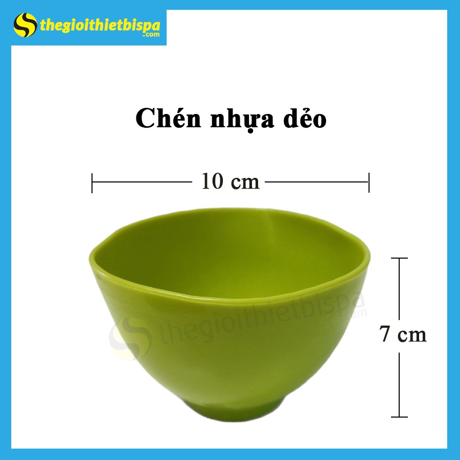 Chén Nhựa Dẻo Dùng Để Đựng Mặt Nạ - Giao Màu Ngẫu Nhiên
