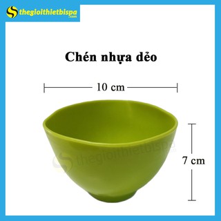 Chén Nhựa Dẻo Dùng Để Đựng Mặt Nạ - Giao Màu Ngẫu Nhiên