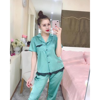 Đồ Bộ lụa mặc nhà cao cấp( kèm ảnh+video thật sản phẩm)