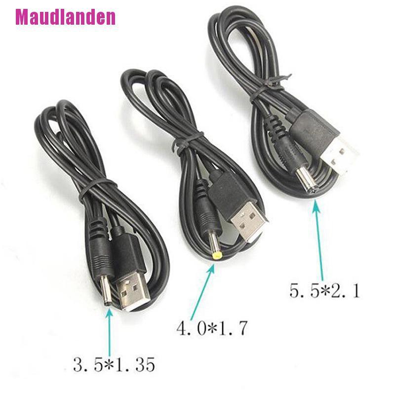 Dây cáp nối chuyển đổi USB sang 2.5 3.5 4.0 5.5mm 5v Dc chuyên dụng