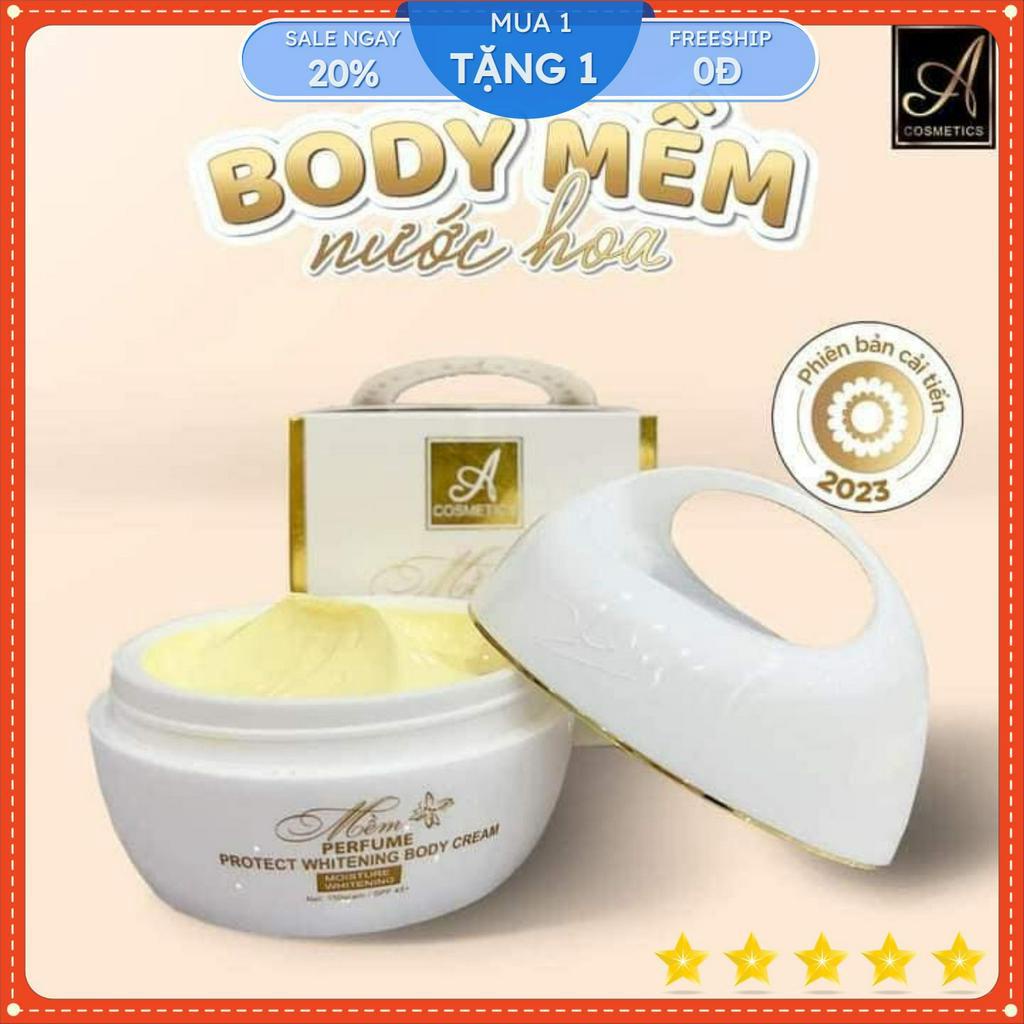 Kem trắng da body Mềm hương nước hoa mẫu mới