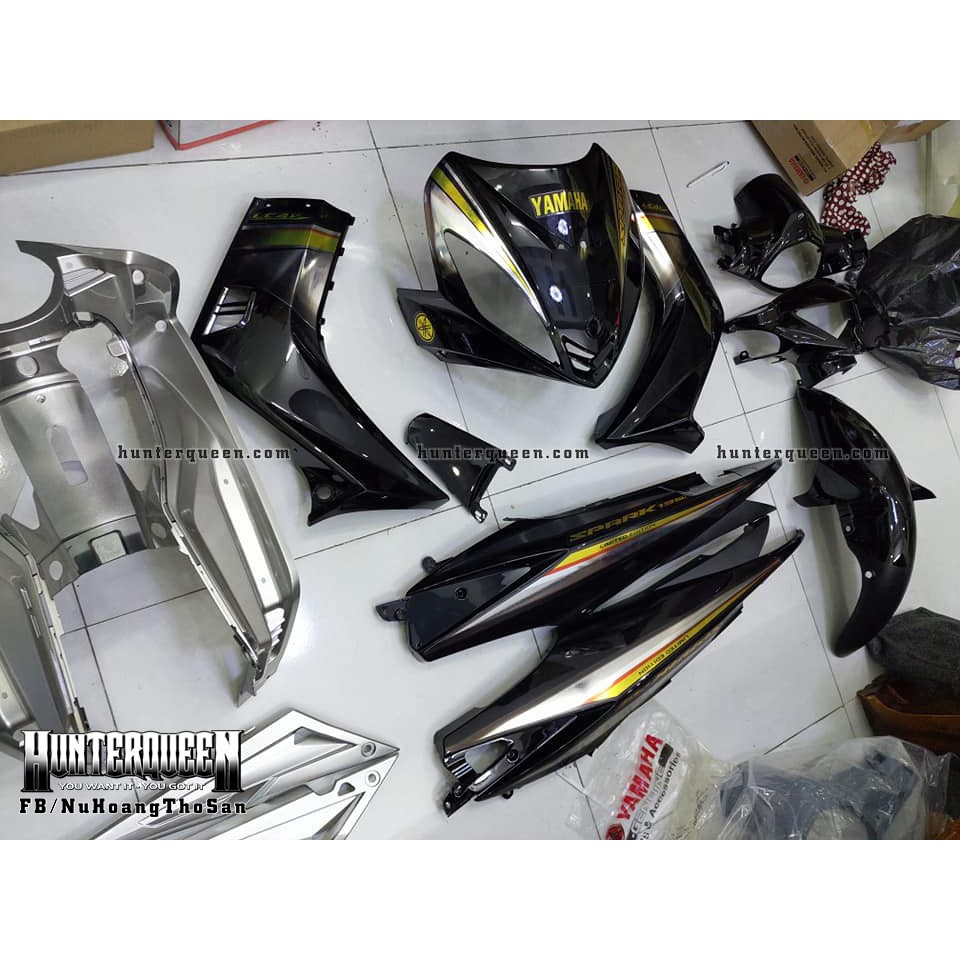 Tem xe Exciter 2009 đẹp - Tem Spark chỉ, chất liệu crom - Kéo qua để xem thêm mẫu tem - Tùy chỉnh theo yêu cầu