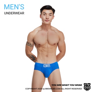 Quần lót nam Tam giác Be choice thun lạnh, sịp lụa cao cấp 2BROS® (Xanh)