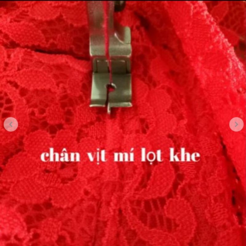 Chân Vịt Mí Lọt Khe - Máy May 1 Kim Công Nghiệp.