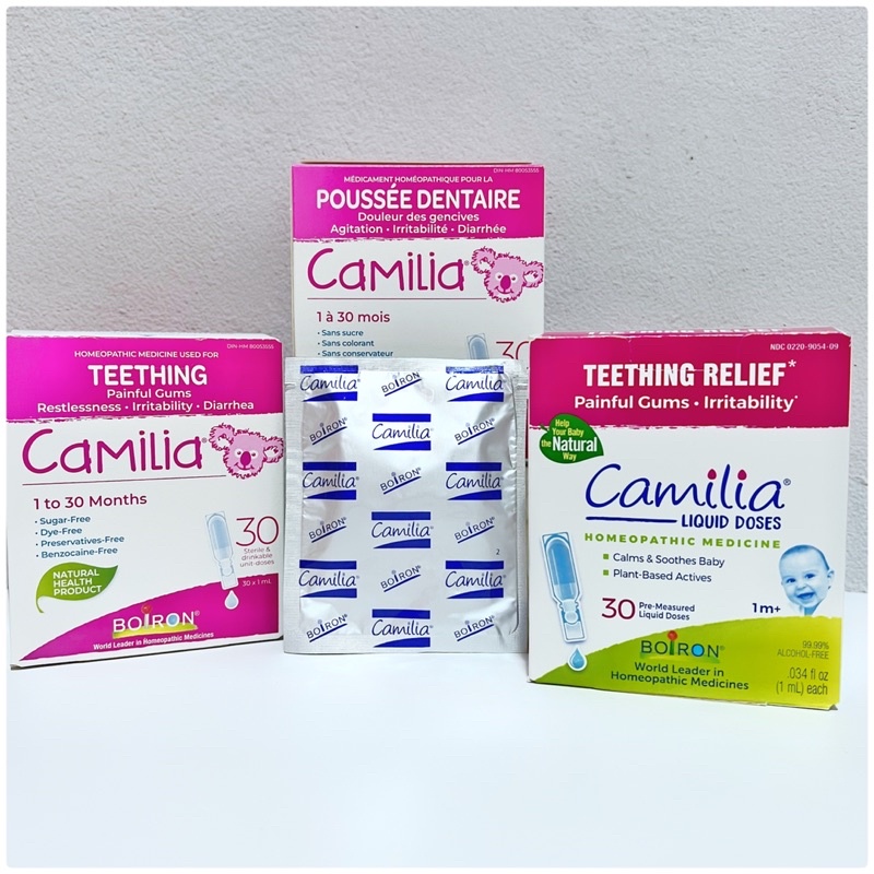 Muối uống cho bé mọc răng Camilia Canada