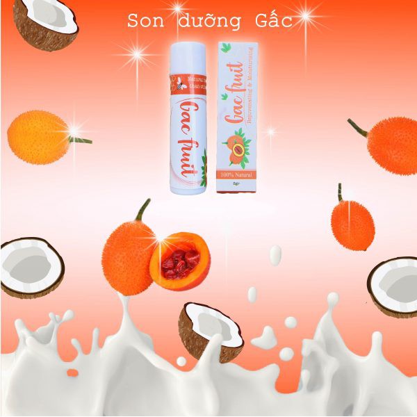 Son dưỡng môi từ thiên nhiên - Son Gấc Adeva Naturals