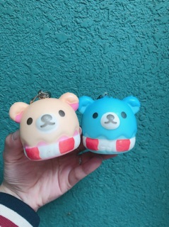 [ CÓ SẴN ] SQUISHY GẤU RILAKKUMA MẶC PHAO