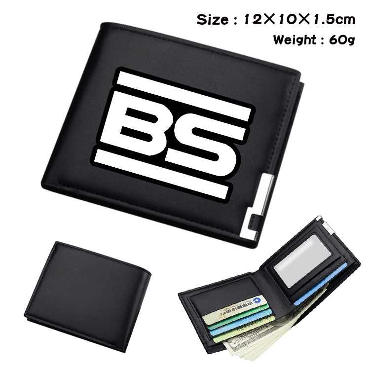 Ví đựng tiền xu dáng ngắn họa tiết game Arknights phong cách đơn giản trẻ trung