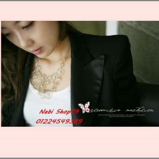 Vòng cổ nữ hoa sơn trà