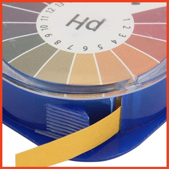 Giấy quỳ tím đo độ pH 1-14 dạng cuộn 5 mét