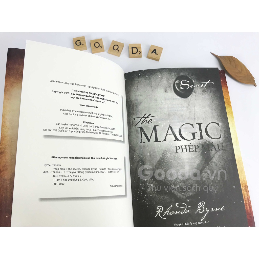 Sách - The Magic Phép Màu (Rhonda Byrne) - BẢN QUYỀN