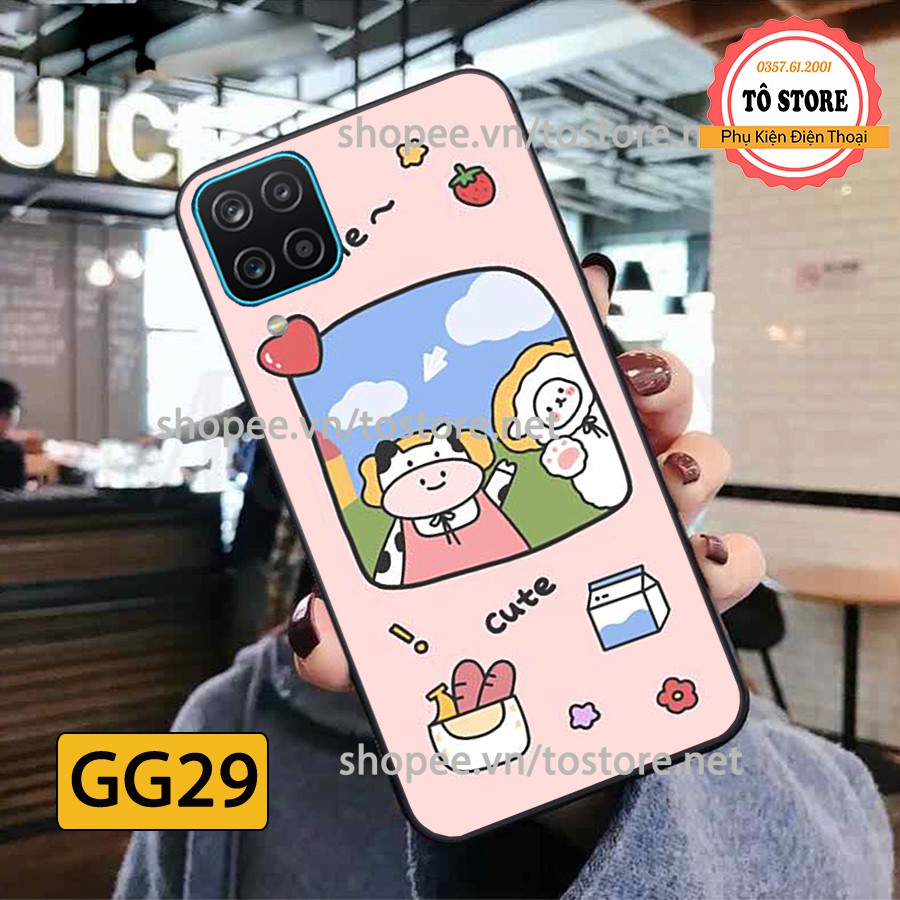 Ốp lưng Samsung A12 - Samsung M12 - Ốp lưng điện thoại Samsung in hình kute, cá tính.