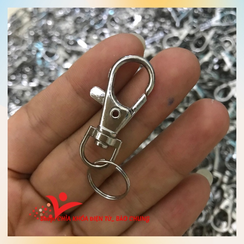 Móc chìa khoá inox dùng để móc chìa khóa, làm phụ kiện