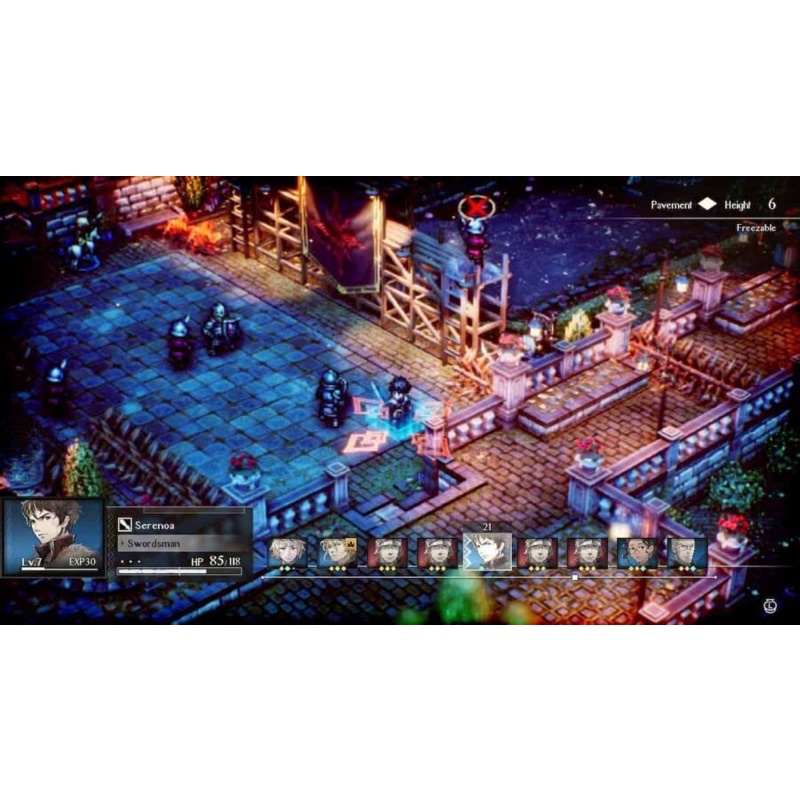 Băng chơi game Nintendo Switch: Triangle Strategy
